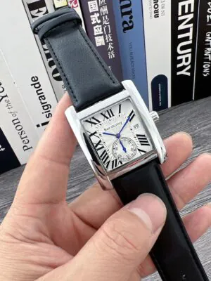 Montre carrée à quartz pour homme