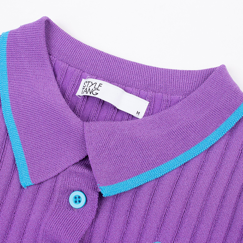 Camiseta Retro de Punto – Manga Corta – Image 3