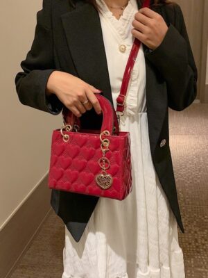 Bolso pequeño cuadrado estilo western para mujer