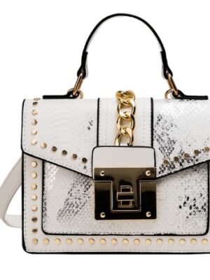 Sac à Bandoulière Femme Motif Alligator – Style Chic et Moderne