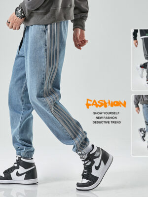 Jeans Casual Harlan para Hombre – Estilo Coreano Juvenil