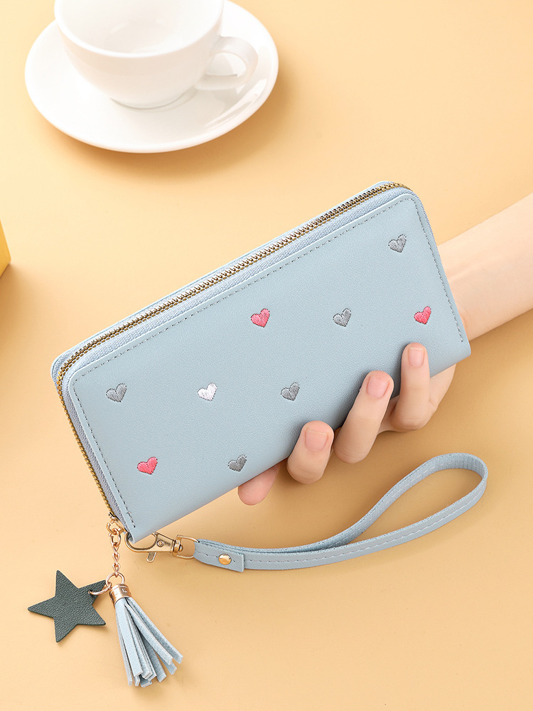 Billetera Larga Mini Bordada de Estilo Cute para Mujer – Image 8