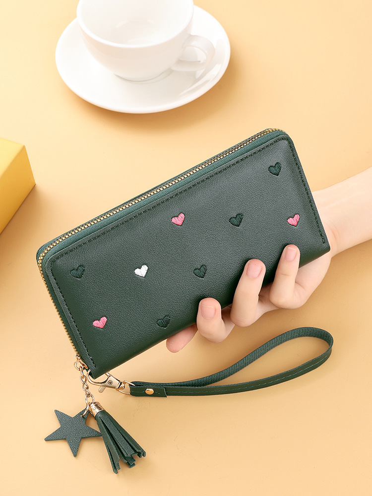 Billetera Larga Mini Bordada de Estilo Cute para Mujer – Image 10