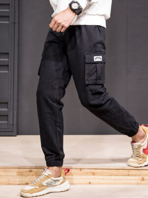 Pantalon Cargo Homme  – Short Casual à Cordon