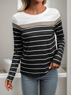 Camiseta Casual de Rayas