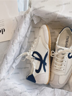 Zapatillas Clásicas Casual Planas de Color Sólido para Mujer