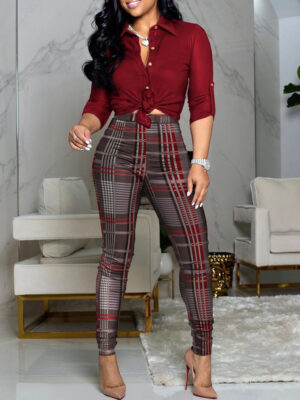 Conjunto Polo y Leggings de Mujer