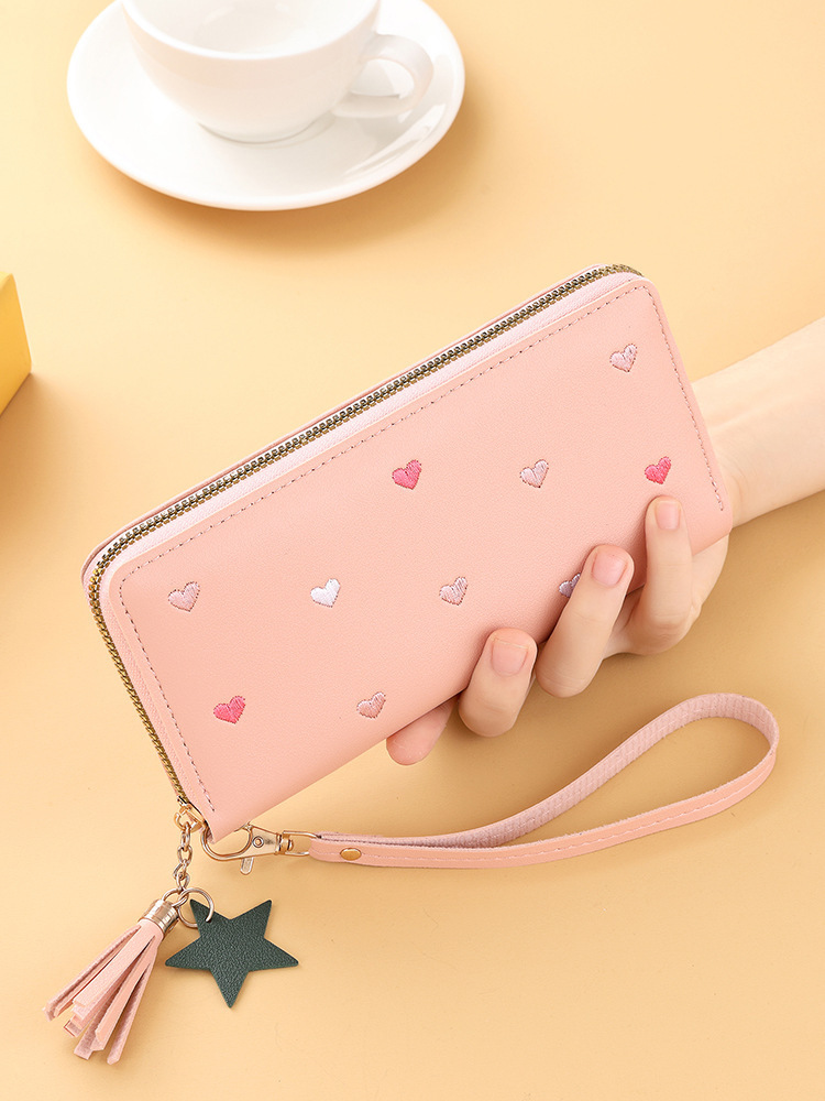 Billetera Larga Mini Bordada de Estilo Cute para Mujer – Image 2